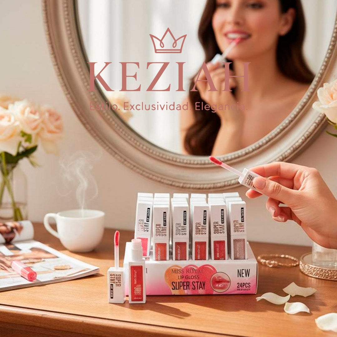 🏷️ Brillo labial Miss Royal Super Stay
