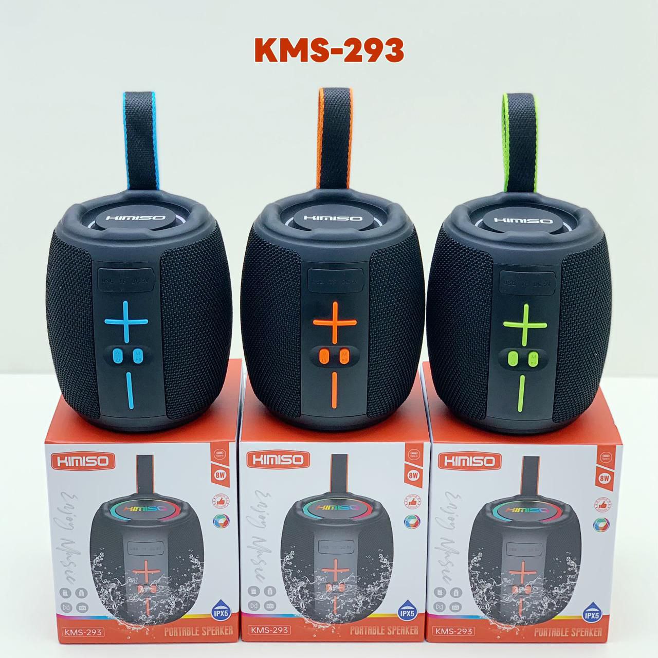 Parlante Kimiso Bluetooth RGB – Sonido Portátil # KMS-293