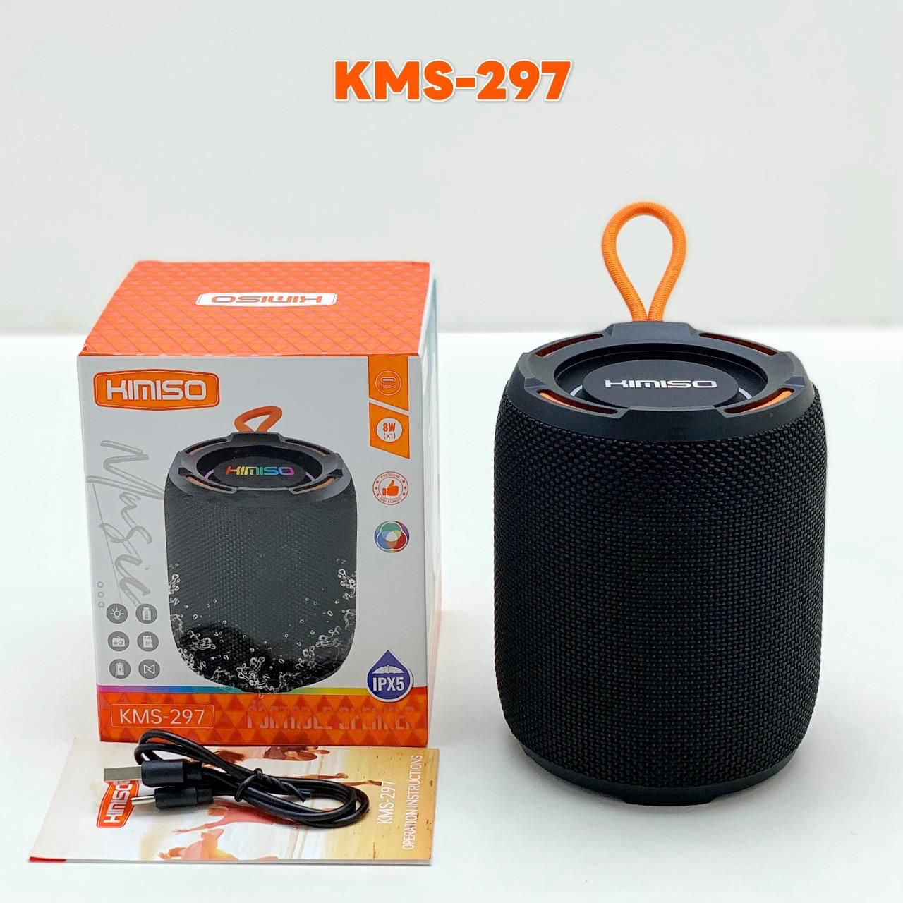 Parlante Kimiso Bluetooth RGB – Modelo KMS-297