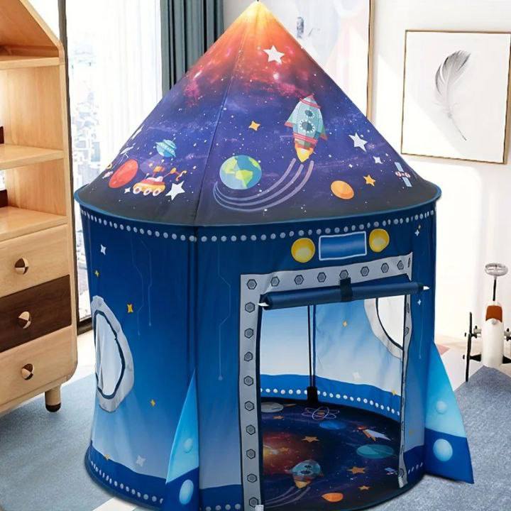 Carpa Infantil Castillo Astronauta 🧑‍🚀 | Tienda de Juegos para Niños