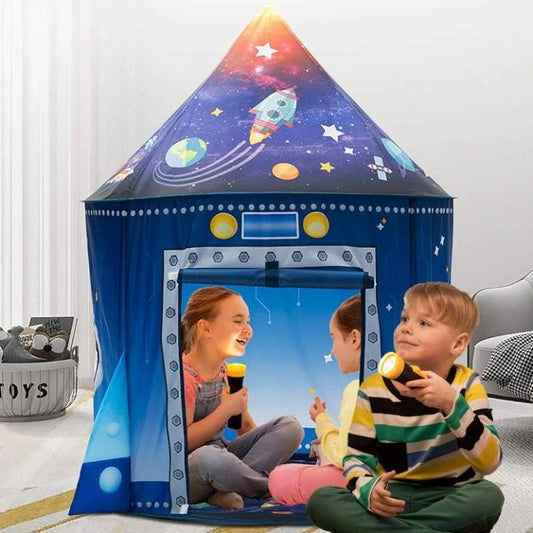 Carpa Infantil Castillo Astronauta 🧑‍🚀 | Tienda de Juegos para Niños
