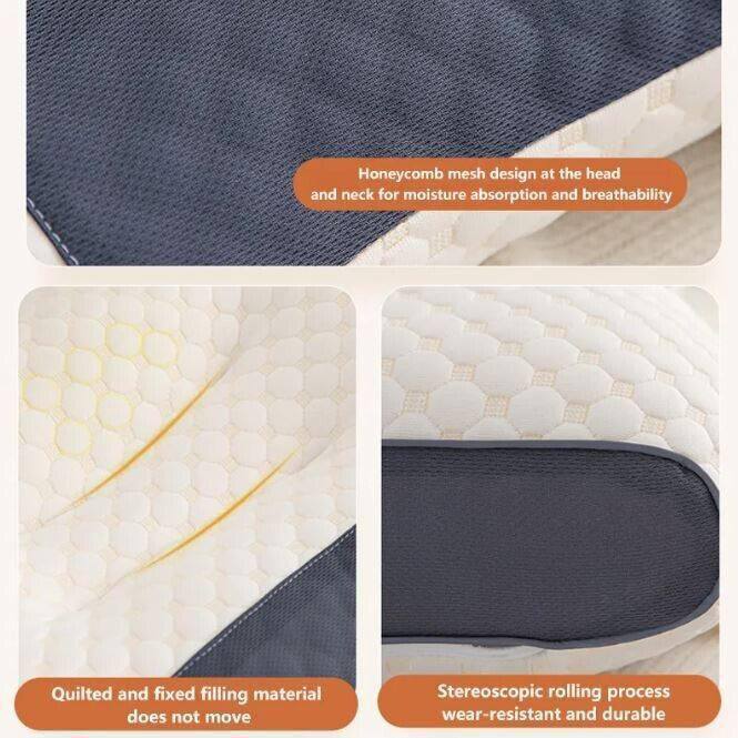 🛏️ Almohada Ortopédica Ergonómica Pillow – Descanso Premium