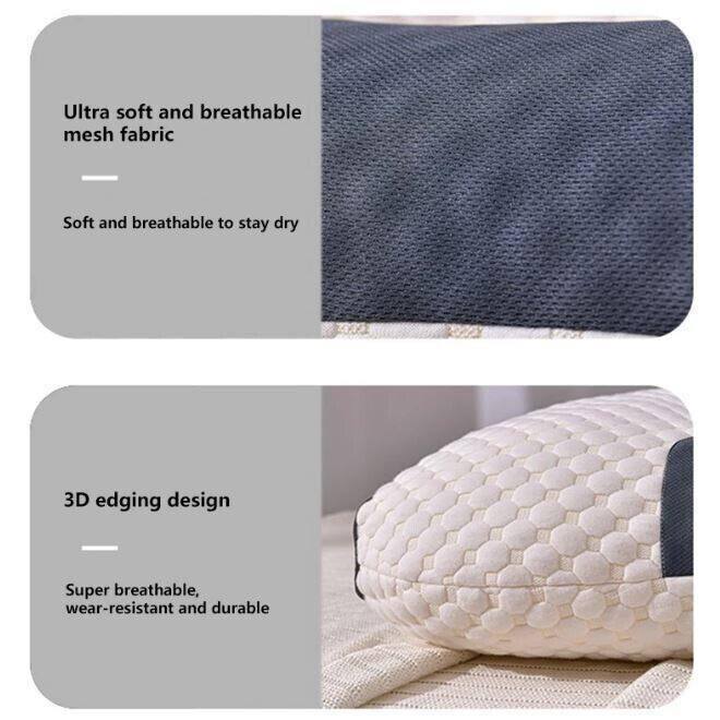 🛏️ Almohada Ortopédica Ergonómica Pillow – Descanso Premium